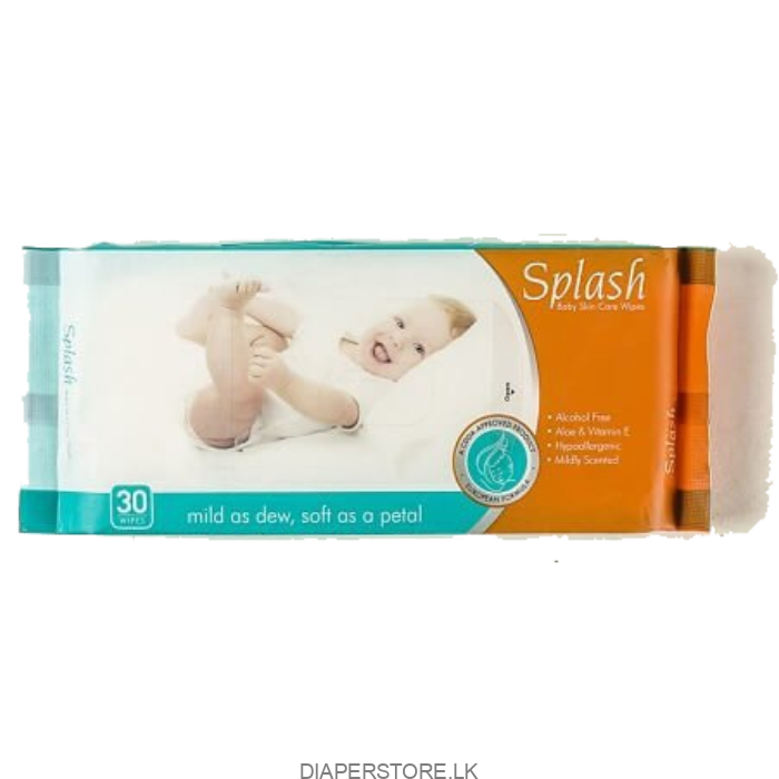 Splash Baby WetWipes 30pcs